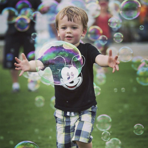 4 Litros Líquido Burbujas Gigantes Y Repuesto Burbujeros 1