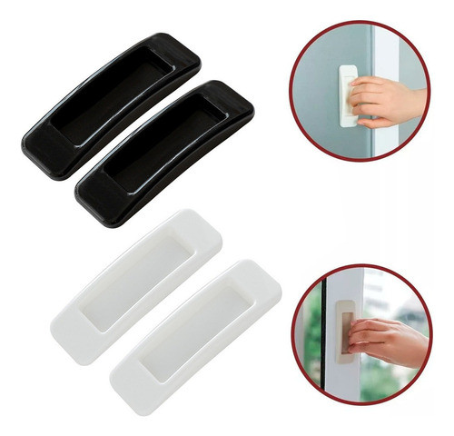 Manija Tirador Ventanas Adaptable Puertas Corrediza Adhesivo 0