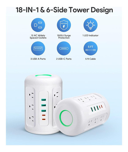 Torre Múltiple Con 12 Salidas De Ca Ampliamente Espaciadas, 1