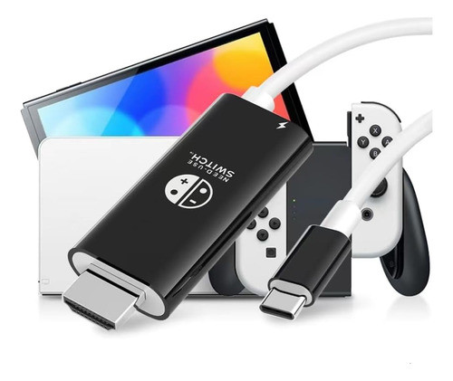Cable Hdmi A Usb C Para Nintendo Switch Reemplaza Dock 0