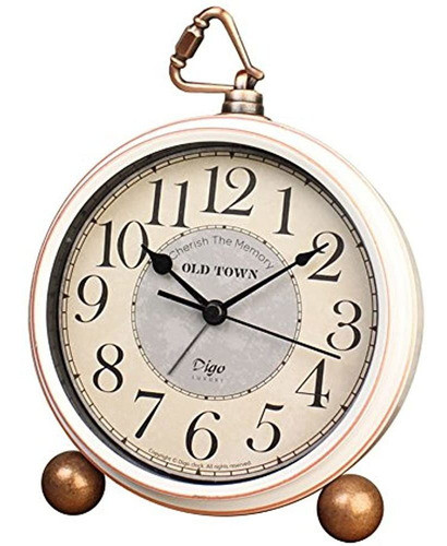 Relojes De Escritorio Pequeños Decorativos Vintage Para Dor 0