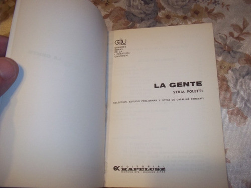 La Gente - Syria Poletti 1