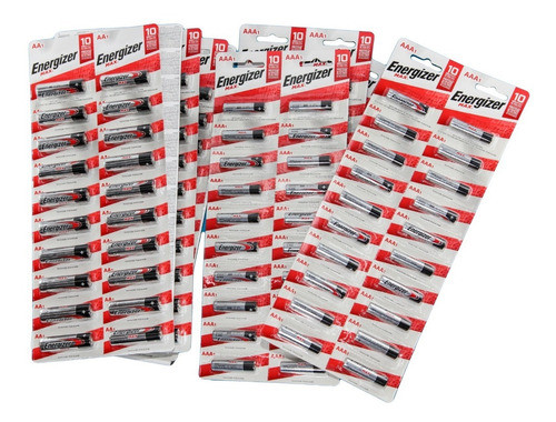 Pila Aaa 1.5v X 50u Energizer E92 Alcalina Revendedor  Htec 0