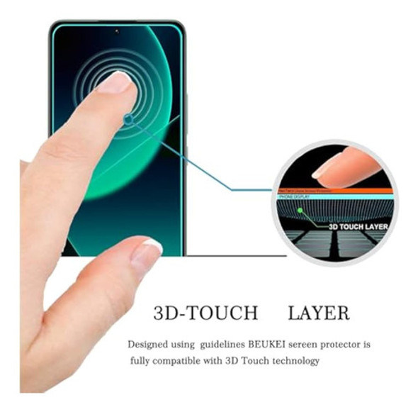 Beukei (3 Unidades) Compatible Con Xiaomi Mi 13t 1