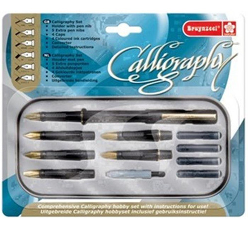 Set De Caligrafia Bruynzeel X 14 Piezas 1