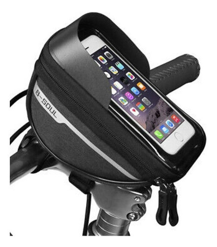 Alforja Bolso Porta Celular P/ Avance Impermeable Bici Moto 1