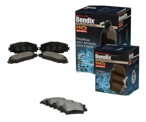 Kit X 4 Ruedas Pastillas De Freno Toyota Rav4  2012 2018 0
