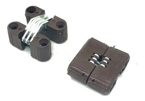Bisagra Oculta Para Muebles Madera Pvc X 2 U 0