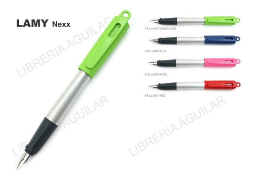 Lapicera Pluma Lamy Nexx Estilografica Metal Incluye Grabado 0