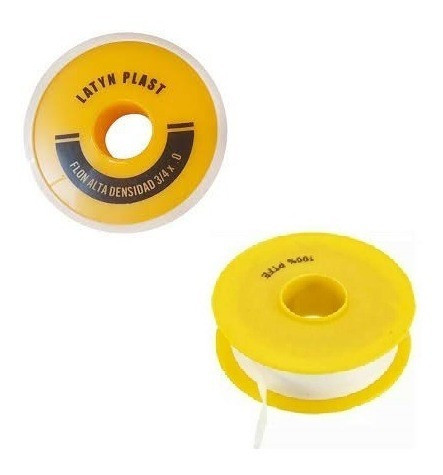 Cinta De Teflon De 3/4 X 10 Mts Alta Densidad Latyn Plast 1