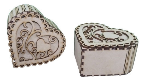 Caja Corazon Labrado Fibrofacil 0