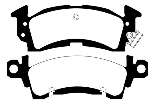Pastillas De Freno Para Chevrolet Astro Van  89/92 Litton 0