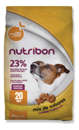 Alimento Nutribon Perro Adulto Razas Pequeñas X 20 Kgrs 0