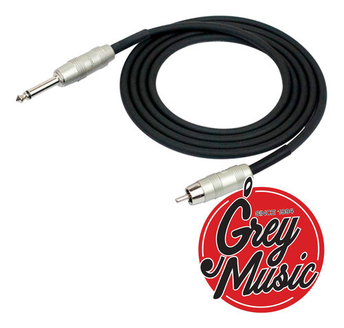 Cable Kirlin Ap-207pr-10ft  3mts 1 Plug 1/4 A 1 Rca 1