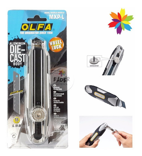 Cortante Cutter Olfa Modelo Mxp L18 Mm Barrio Norte 0