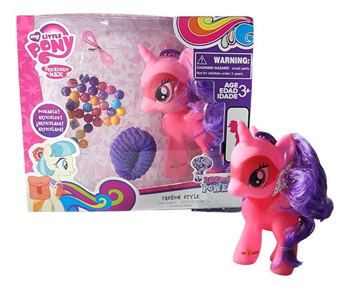 Pony Para Peinar Pelo Largo Grande Con Accesorios 1