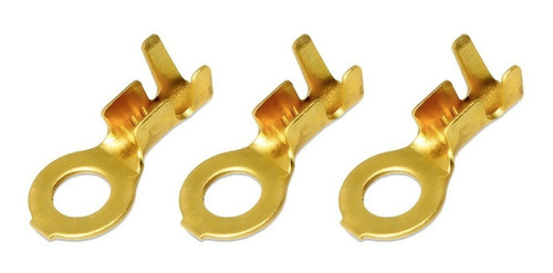 Terminal Redondo Ojal Diam Ext. 10 Mm Int. 6 Mm X100 $ab 0