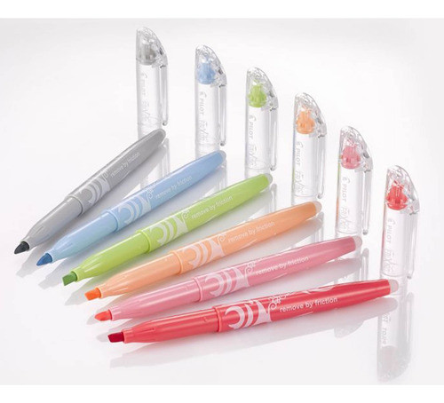 Resaltador Pilot Frixion Light Marcador Borrable Pack X6ud 0