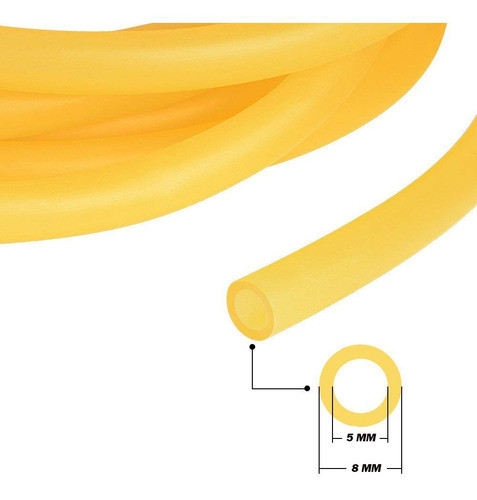 Tubo Goma Para Honderas-gomeras 5 Metros 1
