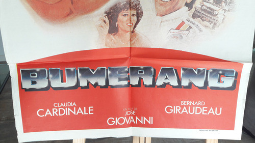 Afiche Cine Original Lino Ventura Bumerang Jose Giovanni 1