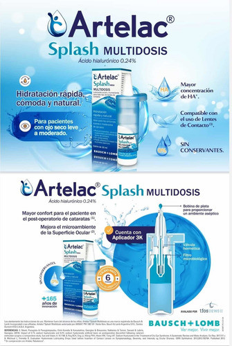 Lubricante Ocular Y Humectante Artelac 0
