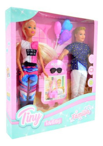 Muñeca Tiny Y Kevin C/accesorios 7 Piezas En Caja - 53518 0
