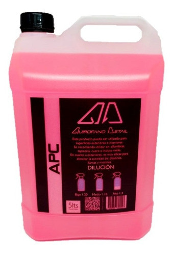 Quirofano Apc 5 L 3 Unidades- Multiproposito Desengrasante 0