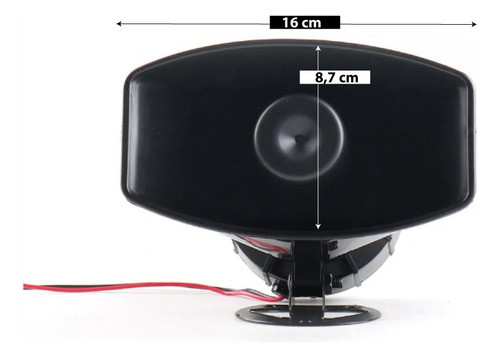 Sirena Pa 8 Tonos 100w Tipo Inalámbrica Strong 1