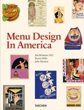 Menu Design In America (cartone) - Heimann Jim (ed.) / Hell 0