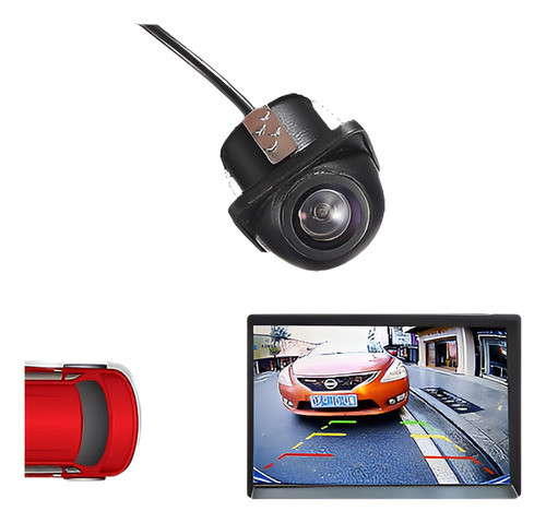 Respaldo Compacto Cámara Coche Trasero Vista Inversa Ayuda A 0