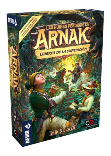 Arnak Líderes De La Expedición - Juego De Mesa Españoldevir 0