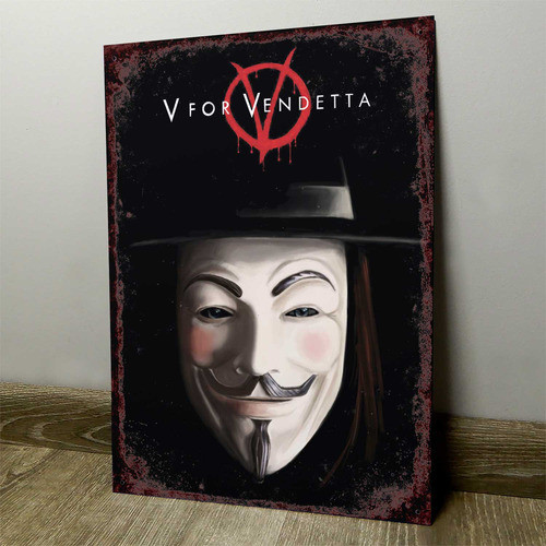 Chapa Retro Vintage Cartel Cuadro Decorativo Cine Cin038 0