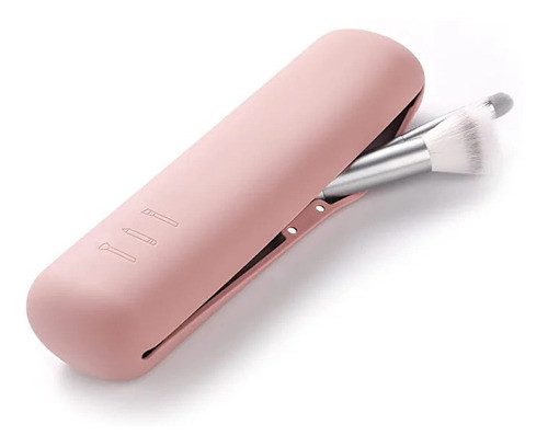 Estuche Para Brochas De Maquillaje Rosado (grande) 0