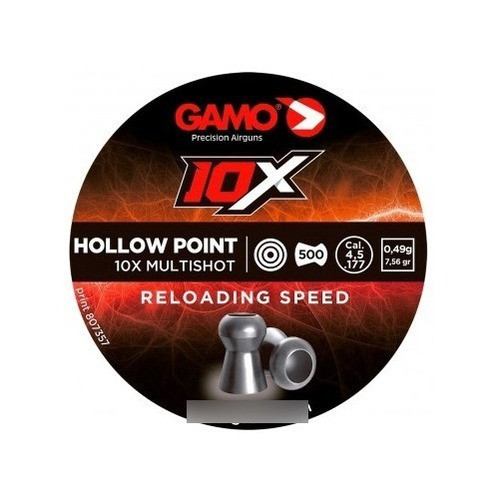 Chumbos Gamo Hollow Point 4,5 Mm 500 Unidades Bentancor 1