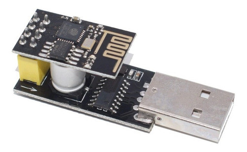 Usb A Esp8266 Serial Wireless Modulo Wifi Uart Con Esp-01 0