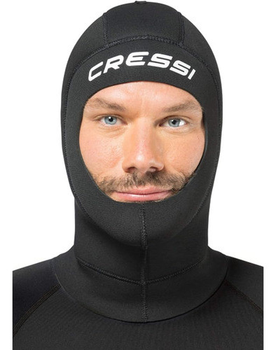 Cressi Solo Hood 5mm Neoprene Hood Small Black 0
