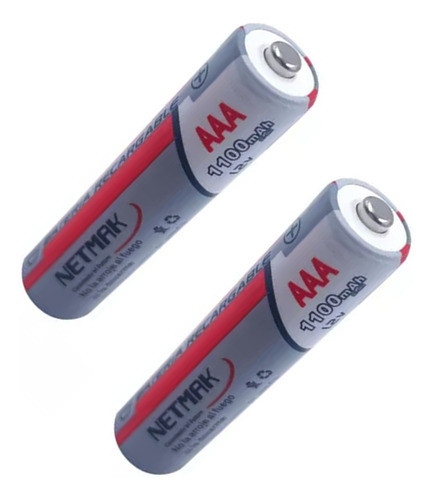 Pilas Aaa Recargables 1,2v Power Baterias Blister 1300 Mah 0