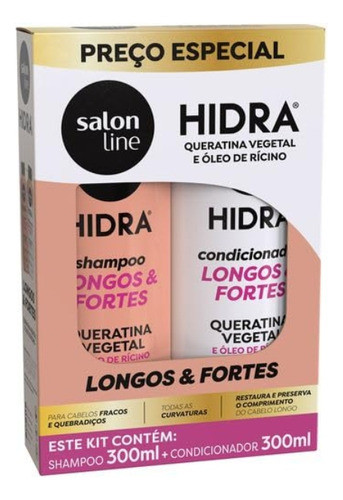 Kit Shampoo Y Acondicionador Largos Fuertes C/queratina 1