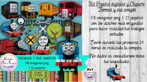 Papeles Fondos Y Cliparts Imagenes Png Tomas Y Sus Amigos 1