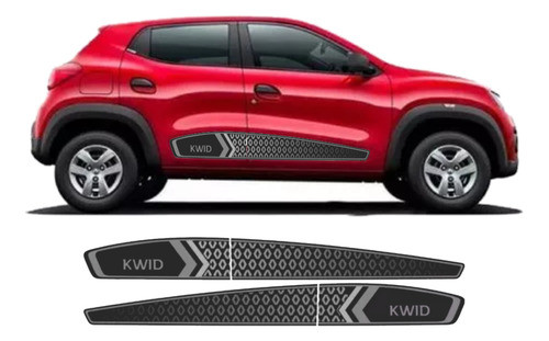Calcomanias  Laterales Renault Kwid Oracal Personalizas 0