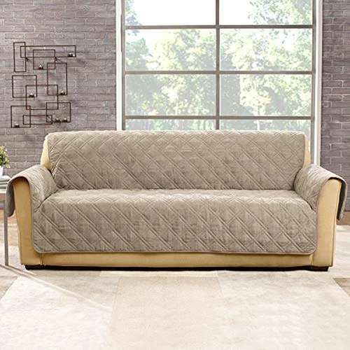 Surefit Home Décor Sf44895 Sofá De Microfibra Acolchado Para 1