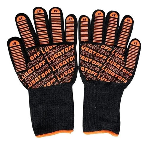 Guantes Alta Temperatura Lusqtoff 400 ºc Largos Protección 1