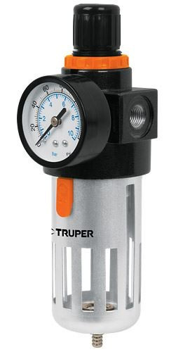 Equipo De Filtro Y Regulador De Aire 1/4   Truper Fire-1/4 0