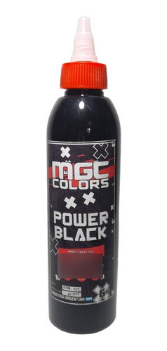 Pigmento Power Black 4 Oz Mgc Tinta Tatuajes Tattoo Tatuar 0