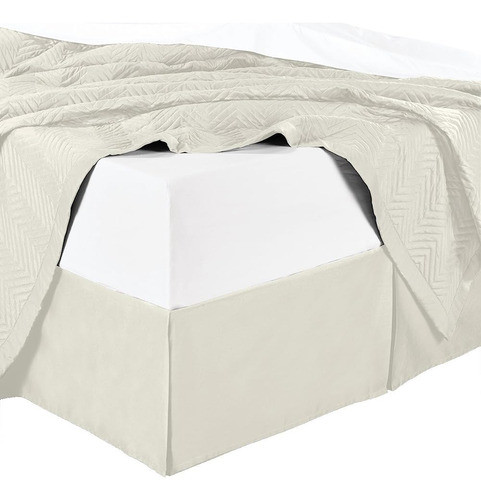 Sheetsnthings Faldas De Cama De Microfibra (caída De 14 PuLG 0