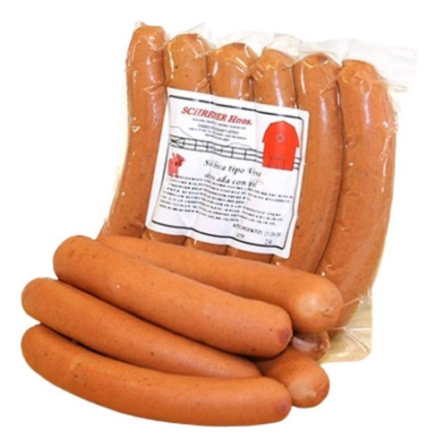 Salchichas Tipo Viena Alemanas (cortas) 8unid. - Schreiber 0