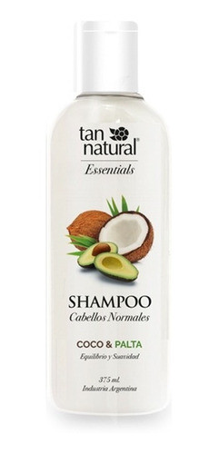 Shampoos Cabellos Normales Coco Y Palta 375ml Tan Natural 0