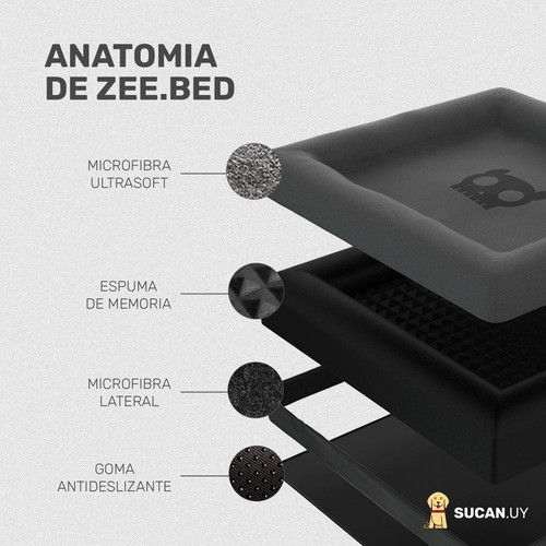 Zeedog Cama Zee Dog Bed - Small 63cm + Envío Gratis Todo Uy 1