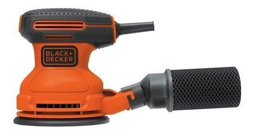 Lijadora Roto Orbital Black + Decker + Set De 10 Lijas 125mm 1
