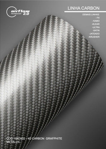 Vinilo Fibra De Carbono 4d 0